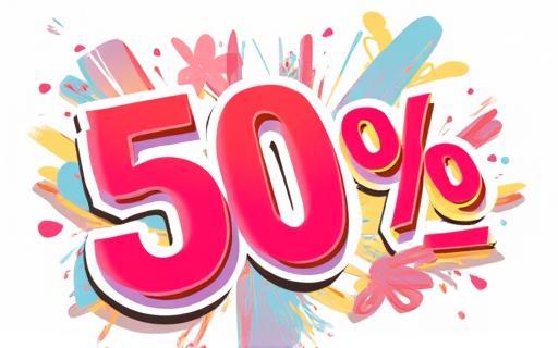 Image highlighting a discount percentage or special offer